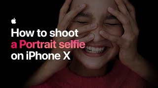 How to shoot a Portrait selfie on iPhone X [upl. by Verlie521]