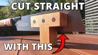 ✅ The SECRET To Cutting STRAIGHT  You Have to See This Magnetic Saw Guide For Woodworking [upl. by Nairod493]