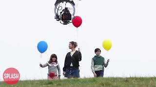 Renee Zellweger As Bridget Jones Takes Her Children To Release Balloons With Letters For Daddy [upl. by Cohe77]