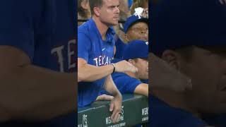 Marcus Semiens Spectacular Double Play texasrangers rangershighlights mlbhighlights [upl. by Cherish]