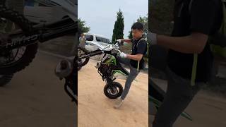 Yamaha’s New Stunt Bike for Kids shorts yamaha minibike bike [upl. by Oleta]