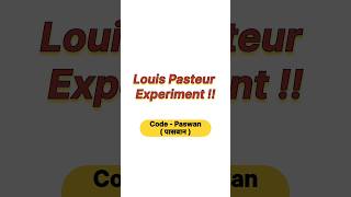 Louis Pasteur experiment ✨ neet neet2025 botany biology aiimsBotanyNeet [upl. by Fuller]