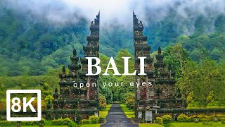 Bali in 8k ULTRA HD HDR  Paradise of Asia 60 FPS [upl. by Floridia]