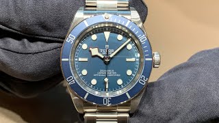 BB BLUE TUDOR  Black Bay FiftyEight M79030B  0001 帝舵碧湾1958 [upl. by Bebe267]