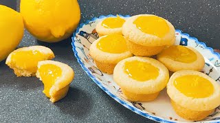 Lemon cookies Fresh taste I cook them three times a week [upl. by Inoj857]