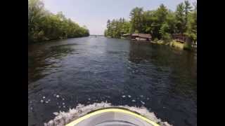 Severn River PWC Ride BRP Sea Doo GTX RXP Tiger Shark 640 DSR [upl. by Mieka]