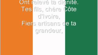 Hymne national de la Côte dIvoire [upl. by Attevad]