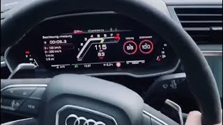 Audi RSQ3 440hp Extreme Acceleration 0100km\h [upl. by Wolbrom]