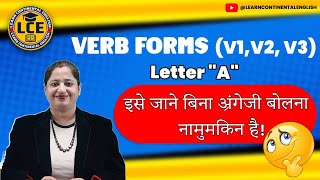 Mastering Verb Forms Understanding V1 V2 and V3  Grammar Explained V1 V2 V3 Forms Made Easy [upl. by Pantin]