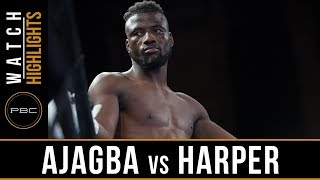 Ajagba vs Harper Highlights PBC on FS1  August 24 2018 [upl. by Zelda432]