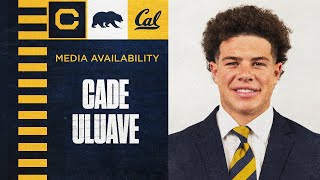 Cal Football Cal vs SDSU 9142024 Postgame Presser  Cade Uluave [upl. by Flosi397]