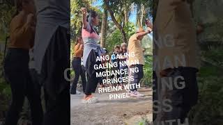 RHEINA HUMATAW  S SAYAW WITH PINIEL ANG GALING Mshorts kalingaprab dance [upl. by Atinoj]