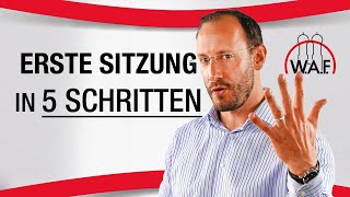 Betriebsratssitzung Die erste Betriebsratssitzung in 5 Schritten  Konstituierende Sitzung [upl. by Esirec211]