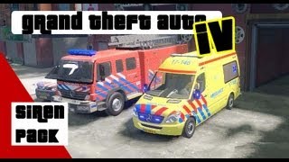 GTA 4 ELS 7 Sirens Dutch [upl. by Negah]