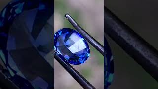 Natural Cornflower Blue Sapphire Heated [upl. by Riancho]