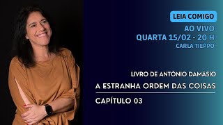 Carla Tieppo  A Estranha Ordem das Coisas  Antonio Damasio  Cap 03 [upl. by Eirak]