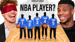 Guess The Secret NBA Player ft Giannis Antetokounmpo [upl. by Itirahc]