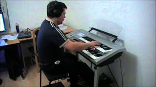 Marco Cerbella plays the quotMagnificent Sevenquot theme Elmer Bernstein DDeck Electone [upl. by Nishom]