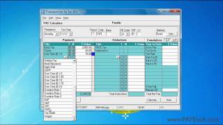 PAYEsoft  TimesaverCalc for Tax UK PAYE Calculator [upl. by Ennovy]