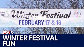 Cedarburg Winter Festival returns  FOX6 News Milwaukee [upl. by Willcox]