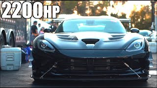 2200HP Street Viper 60130MPH in 2 Seconds  The New RWD King [upl. by Neehar699]