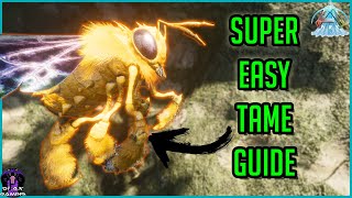 How to Tame the QUEEN BEE   Get Giant Bee Honey Hives EASY QUICK Guide ASA Ark Survival Ascended [upl. by Iba]