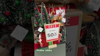 Skip all the holidays Christmas is here At hobby lobby verymerry [upl. by Adias920]