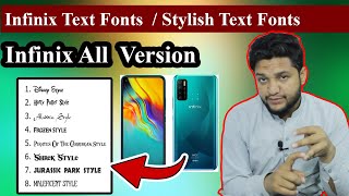 Infinix Stylish Text Fonts for All Versions  Stylish fonts for Whatsapp 2024  Infinix Font Packs [upl. by Icyaj]