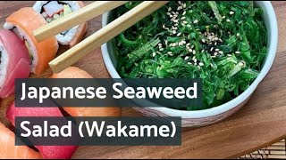 Japanese Seaweed Salad Wakame [upl. by Baer]