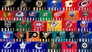 All 32 NHL Goal Horns 2022 [upl. by Patt]