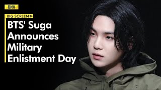 BTS Suga Announces Military Enlistment Day After His Seoul Concert ARMY Is Heartbroken [upl. by Hubing]