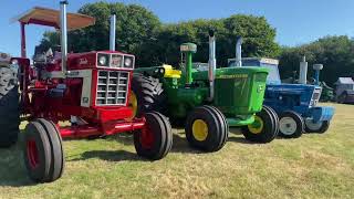 Tractors and military vehicles at Rural Pastimes in Horns cross East Sussex 11 August 2024 [upl. by Bora]