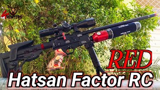 Hatsan Factor RC Red Laminated 22 unboxing by 4hunters [upl. by Cogen]