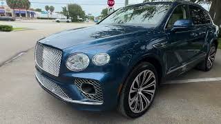 2022 Bentley Bentayga First Edition Walk Around Video [upl. by Haroppizt]