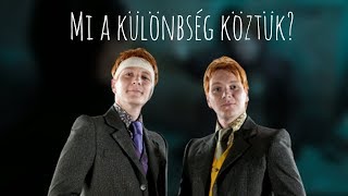 A különbségek Fred és George Weasley között  Harry Potter Világa [upl. by Chrisy454]