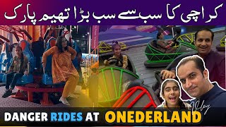 Biggest Indoor Amusement Park In Karachi Vlog  Onederland LuckyOne Mall [upl. by Zacharia]