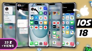 How To install iOS 18 Launcher For Any Android Devices  Launcher iOS 18 Pro [upl. by Yblek]