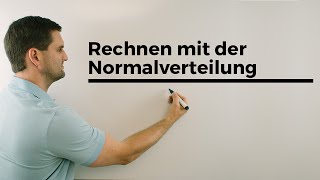 Rechnen mit der Normalverteilung Näherungsformel von LaplaceMoivre  Mathe by Daniel Jung [upl. by Palermo58]