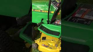 Restoring a 250 Tractor with a 100 Deck  Transforming a 1992 John Deere GT262 [upl. by Ahsaek]