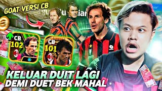 BUSET BARESI 102  MODE SULTAN EFOOTBALL AKTIF LAGI BAKAR KOIN DEMI DUET BEK TERKUAT BARESI MALDINI [upl. by Ltney]