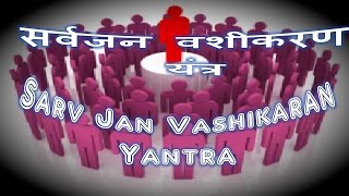 SARV JAN VASHIKARAN YANTRA  DRAW amp ENERGIZE [upl. by Crandall337]