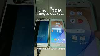 Samsung GALAXY J5 Vs Samsung GALAXY J5 PRIME [upl. by Mansur]