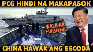 IPINADALANG BARKO NG PCG SA ESCODA BILANG KAPALIT HINARANG NG CHINA HINDI NA MAKAPWESTO [upl. by Nino]