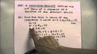 sequences factorials and summation notation part one [upl. by Aikimat]