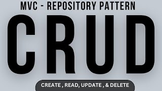 MVC CRUD  CRUD Repository Pattern c [upl. by Adala737]