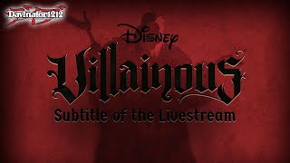 Davinator plays Villainous Tabletop Stream [upl. by Olympias]