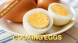 how to cook egg in microwave easy simple 2 ways [upl. by Orutra]