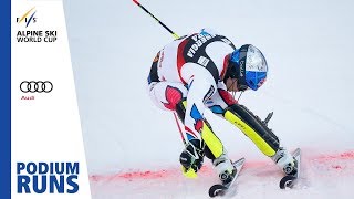 Alexis Pinturault  Mens Slalom  Zagreb  2nd place  FIS Alpine [upl. by Stafani]