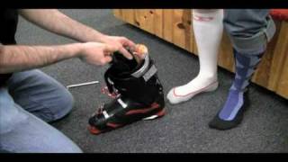 Ski Boot Fitting 101  How to fit Ski Boots Properly Part 1 [upl. by Ainafets]