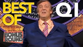 10 BEST OF QI Moments With Stephen Fry [upl. by Ittocs573]